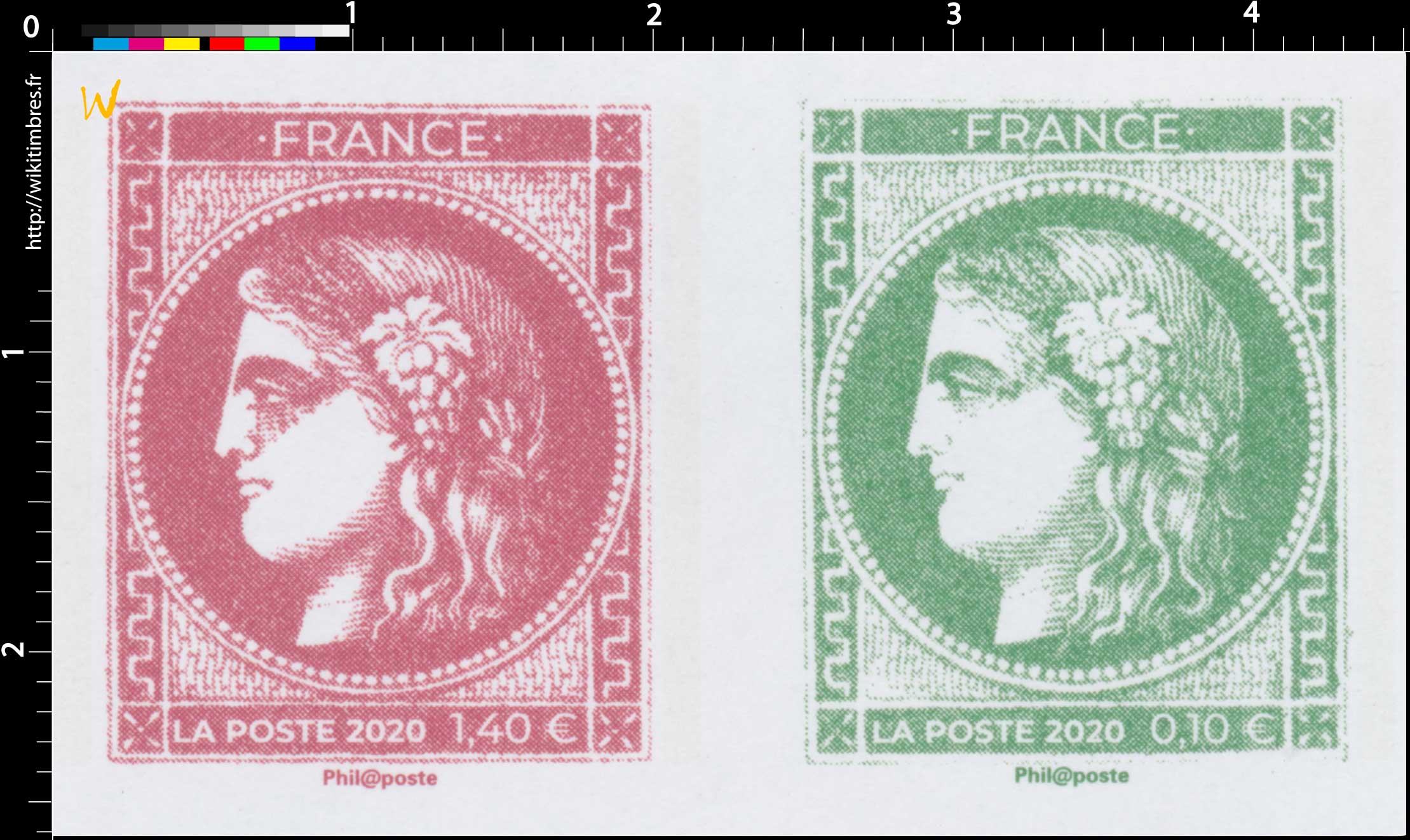 2020 Sans légende particulière - Type Cérès