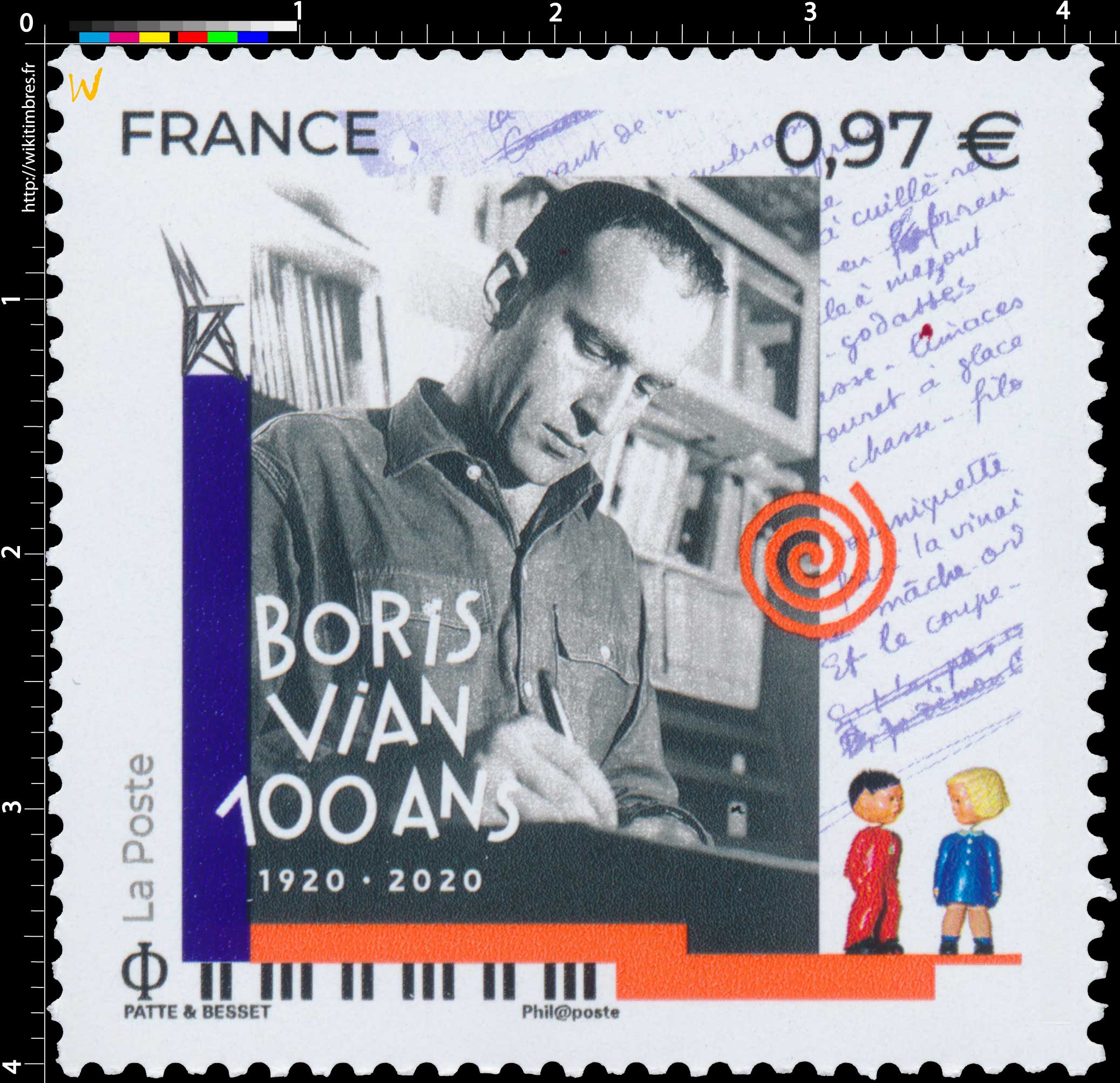 BORIS VIAN 100 ANS 1920 - 2020