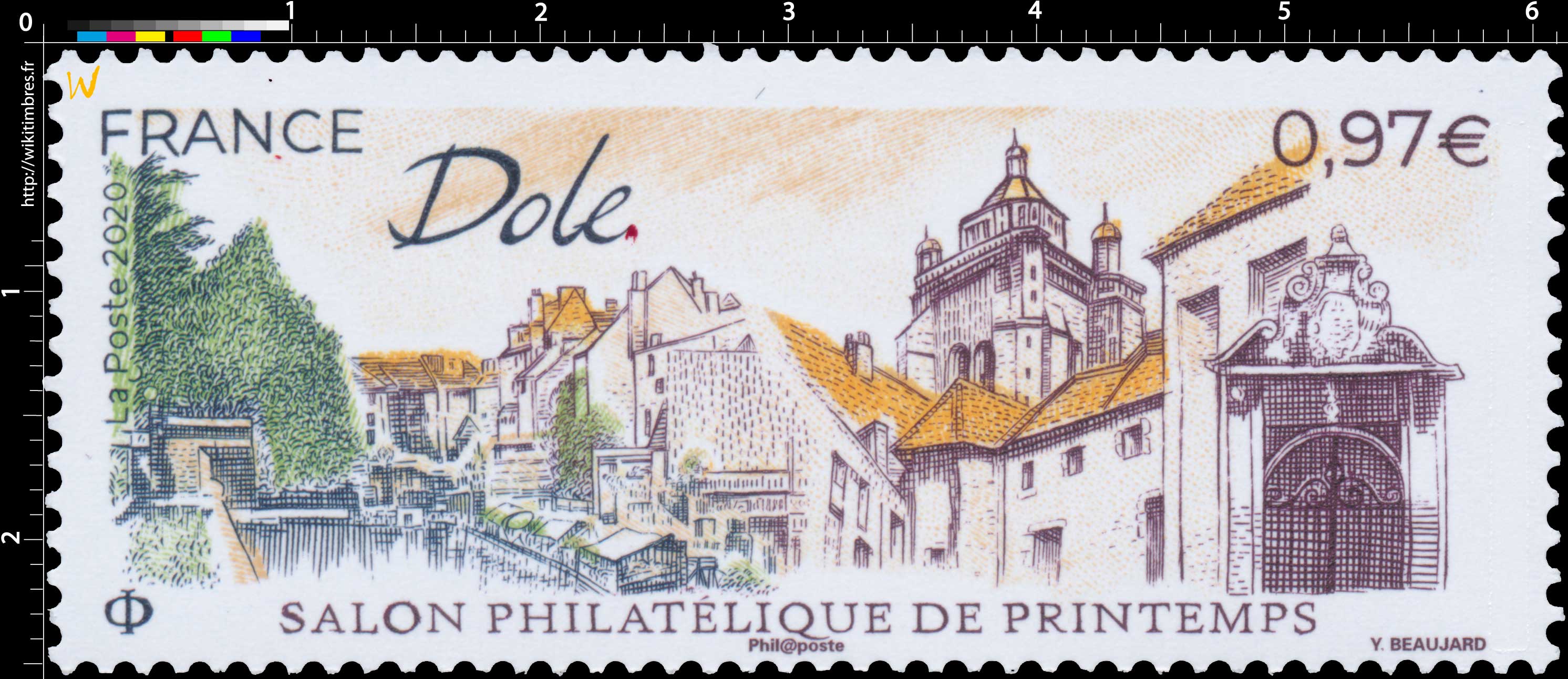 2020 Salon philatélique de printemps - Dole