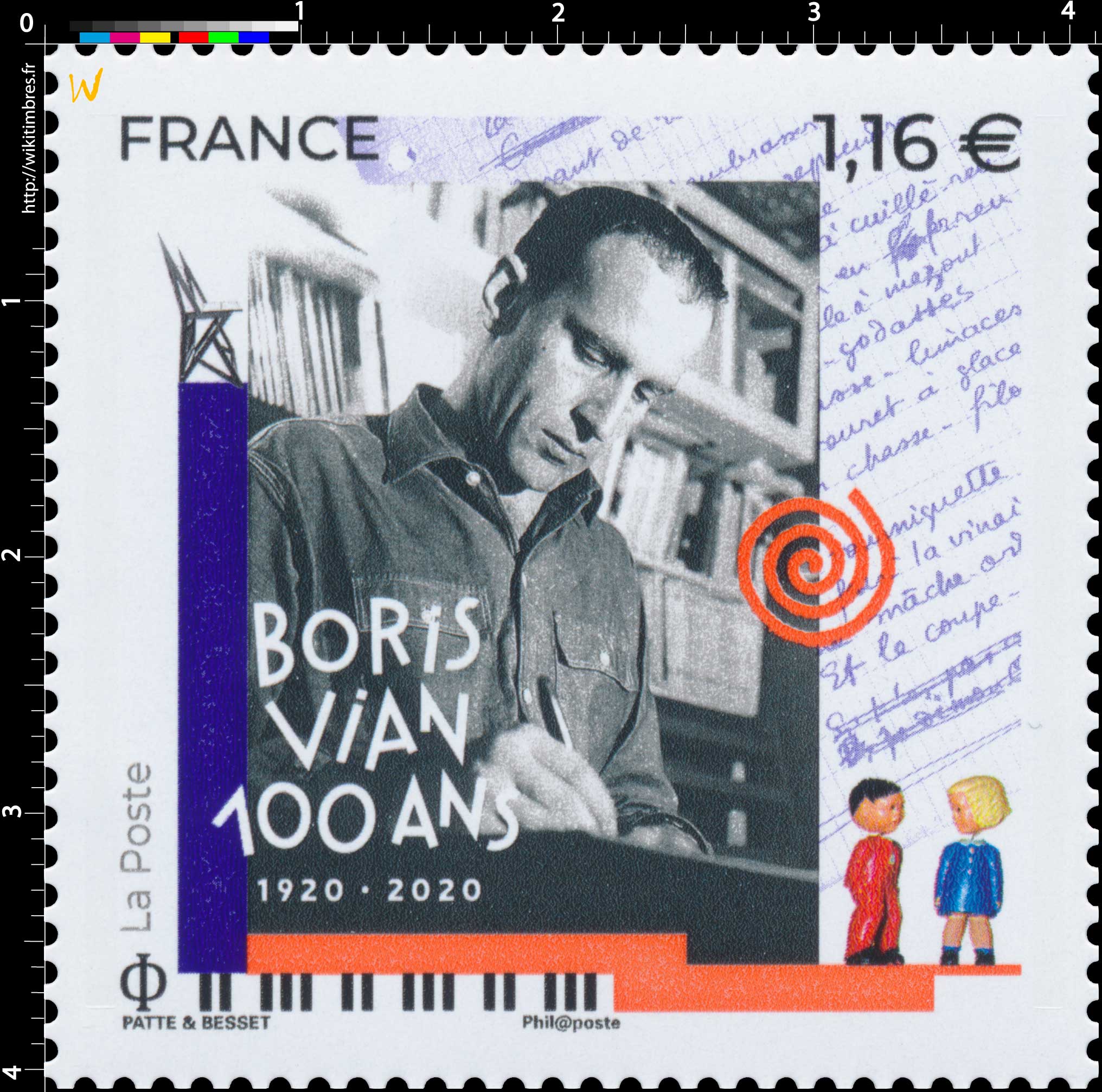 BORIS VIAN 100 ANS 1920 - 2020