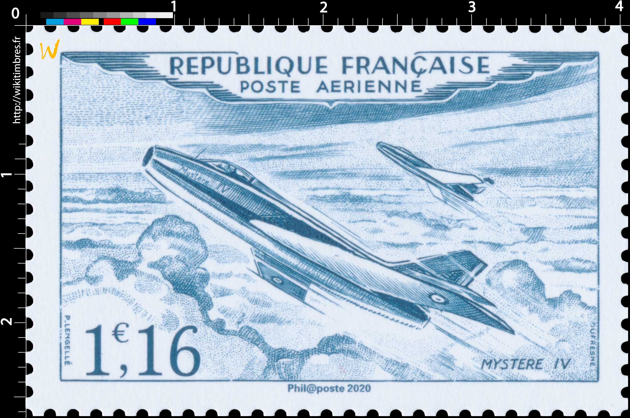 2020 Patrimoine de France - Mystère IV