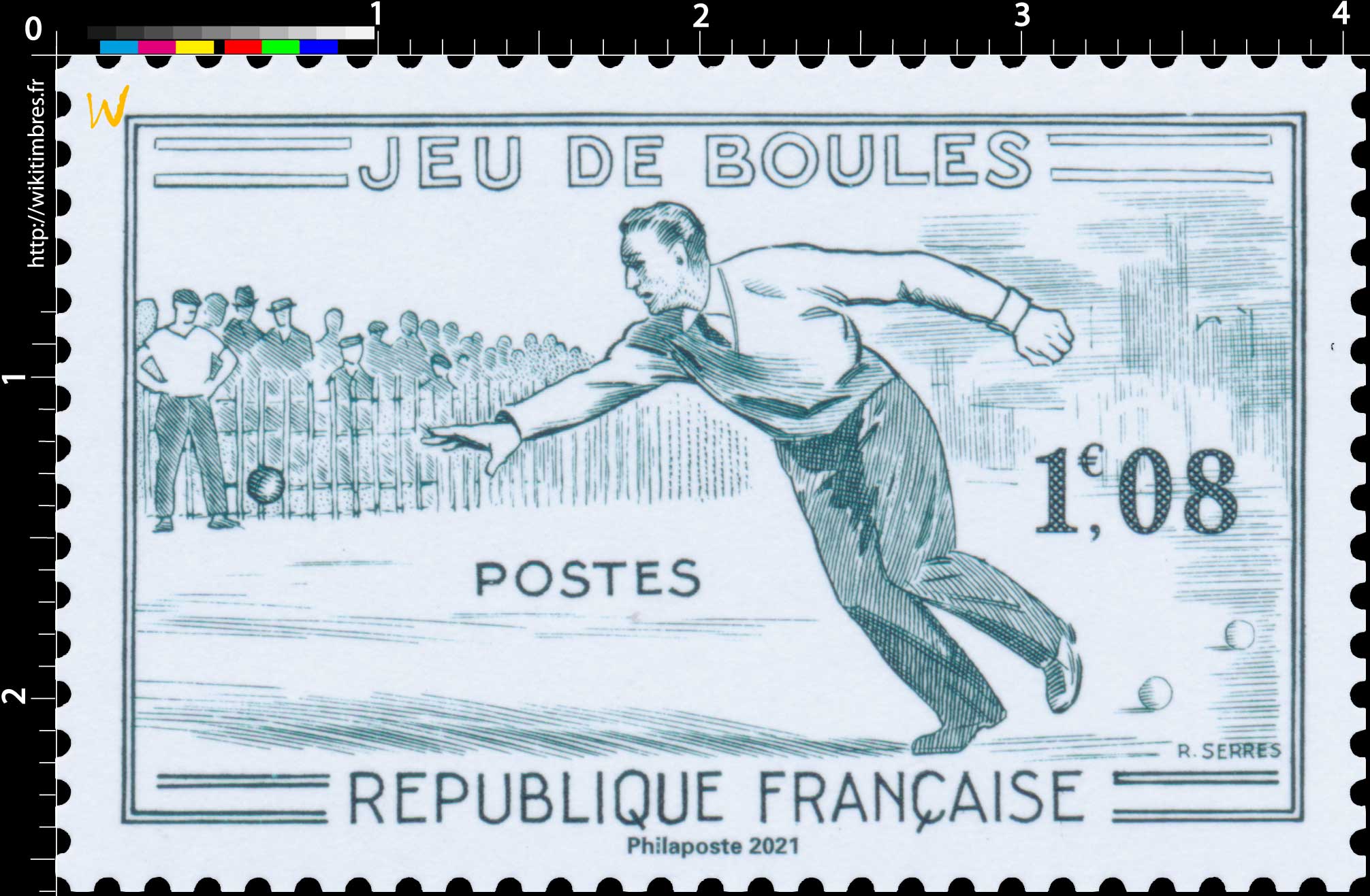 2021 Patrimoine de France - JEUX DE BOULES