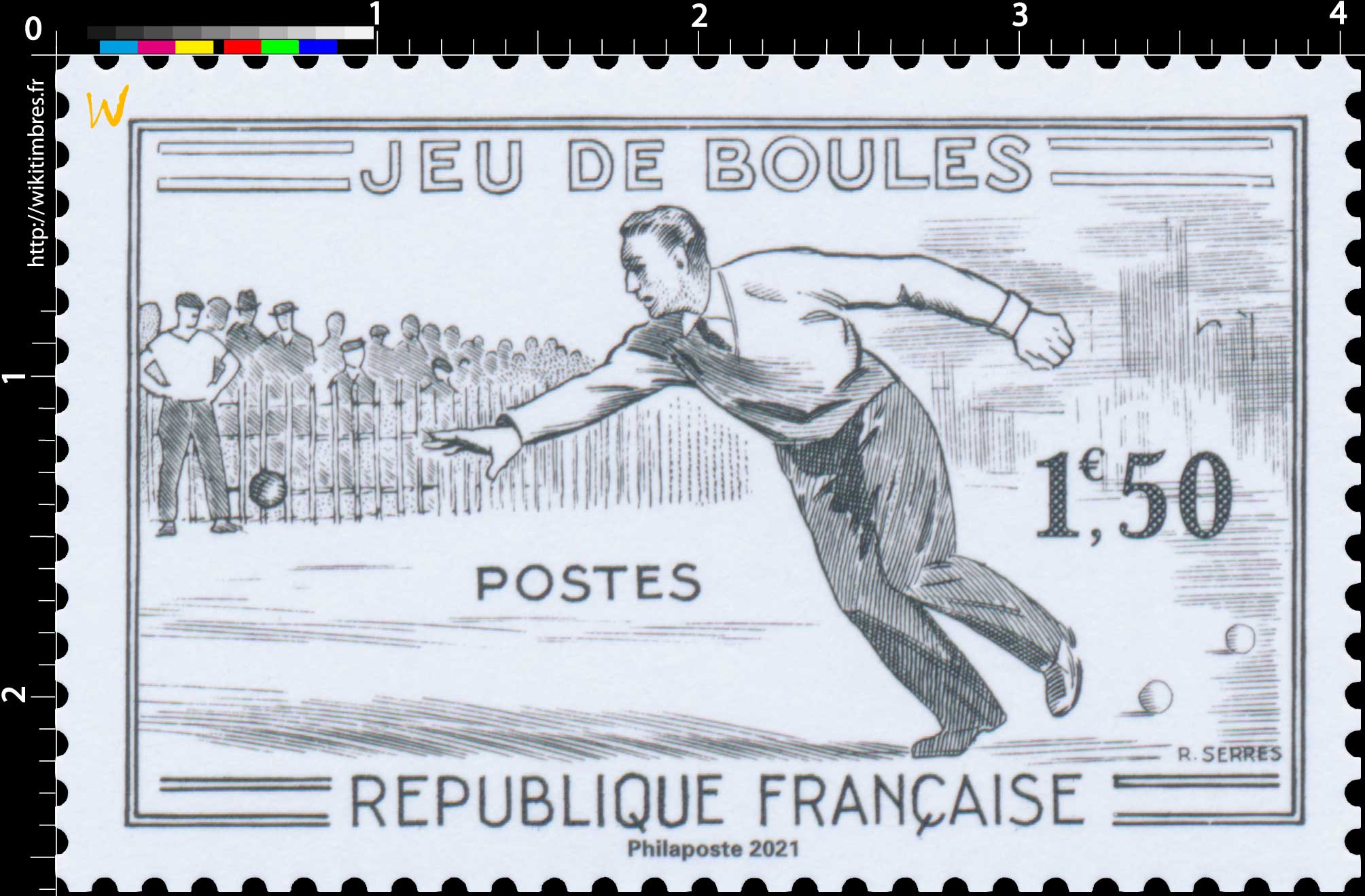 2021 Patrimoine de France - JEUX DE BOULES