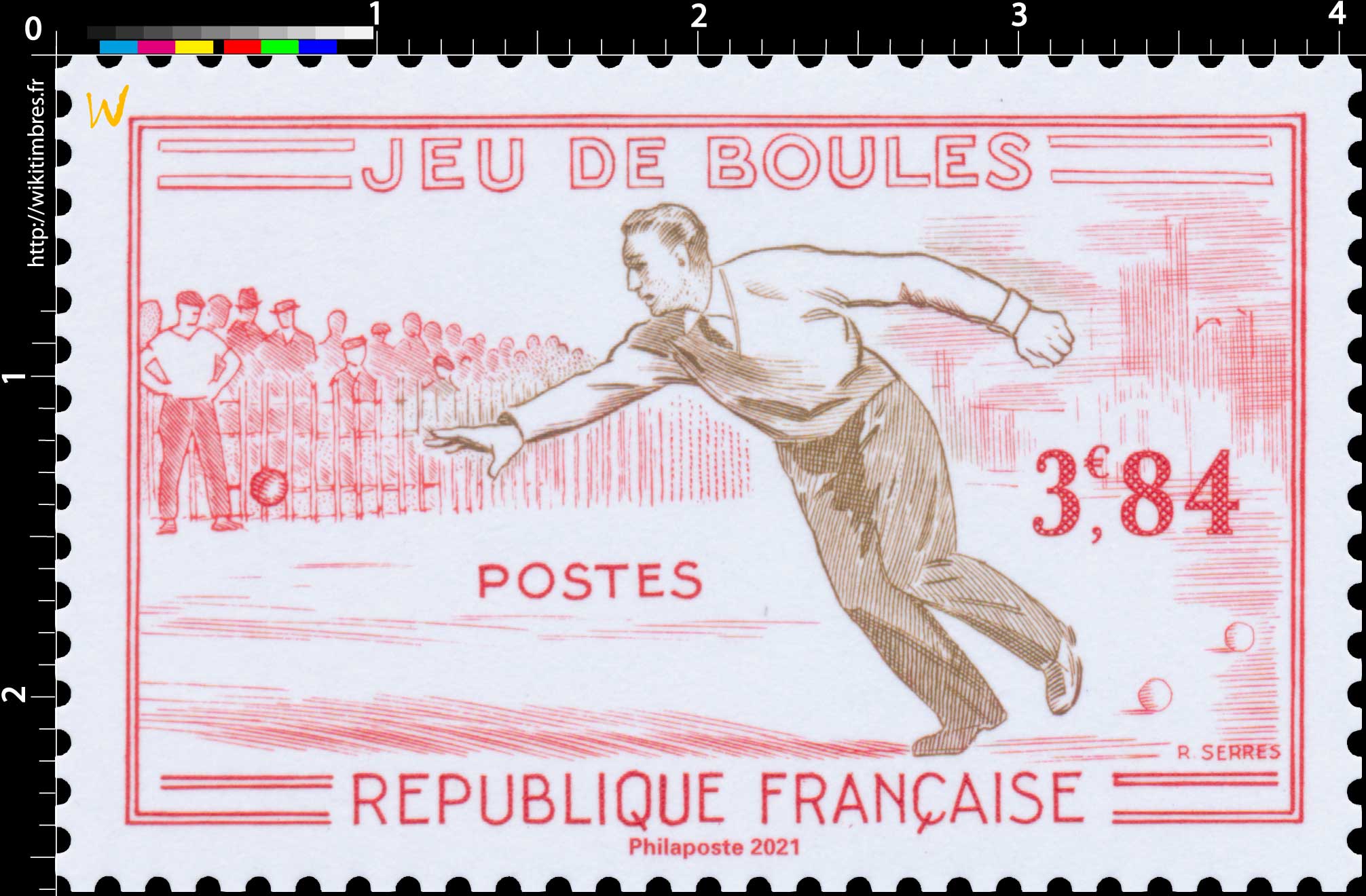 2021 Patrimoine de France - JEUX DE BOULES