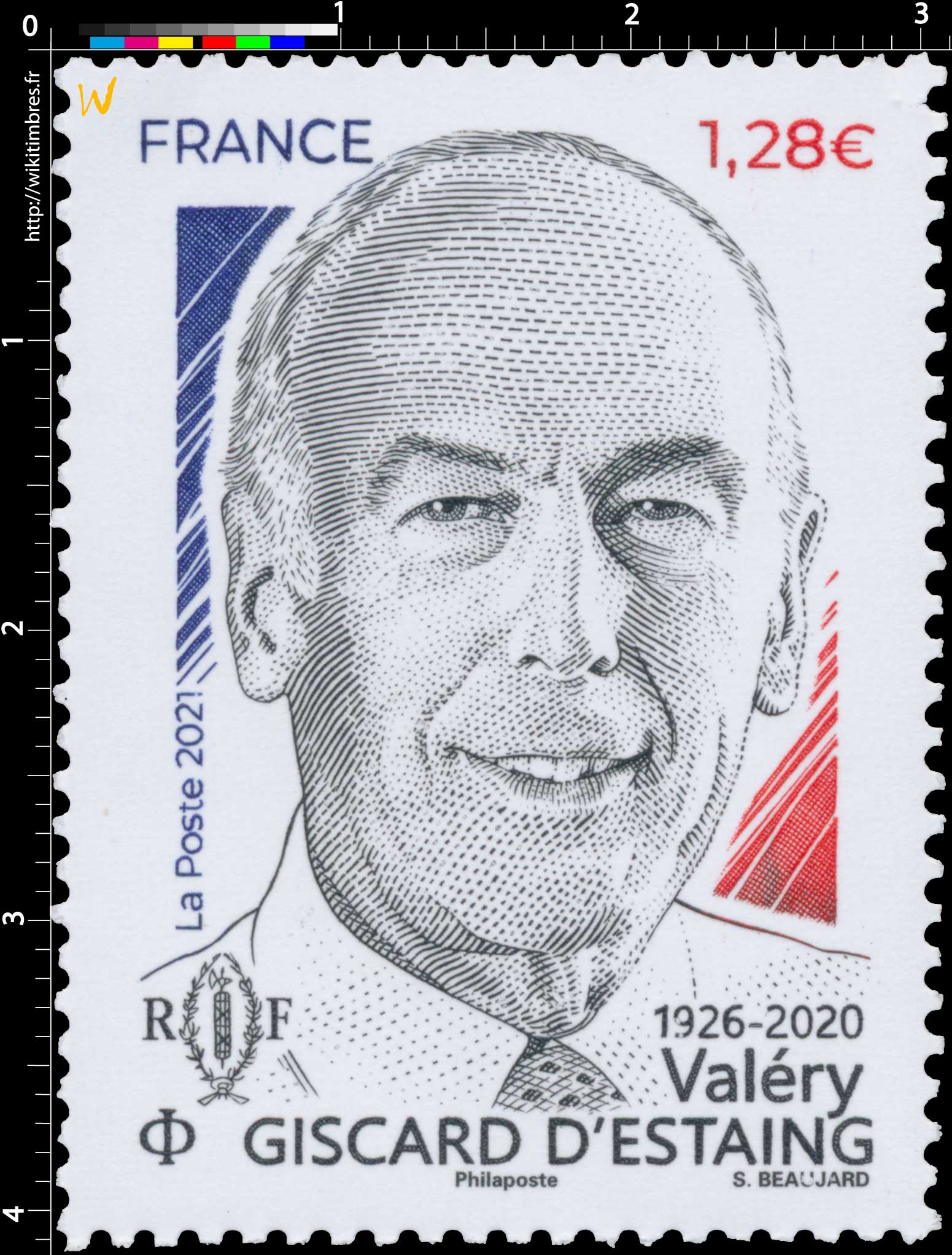 2021 Valéry GISCARD D’ESTAING 1926-2020