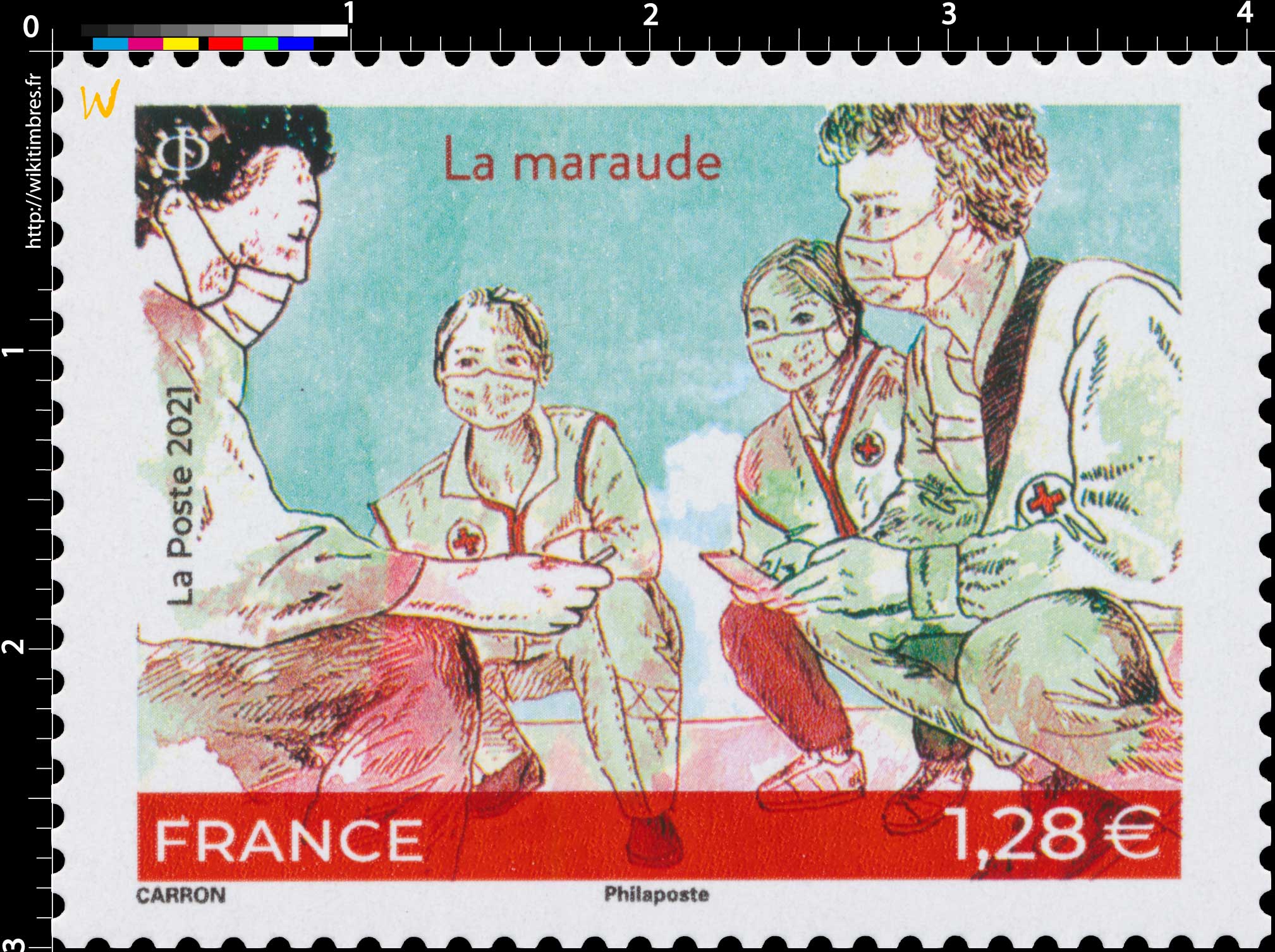 2020 Croix-Rouge française - La maraude