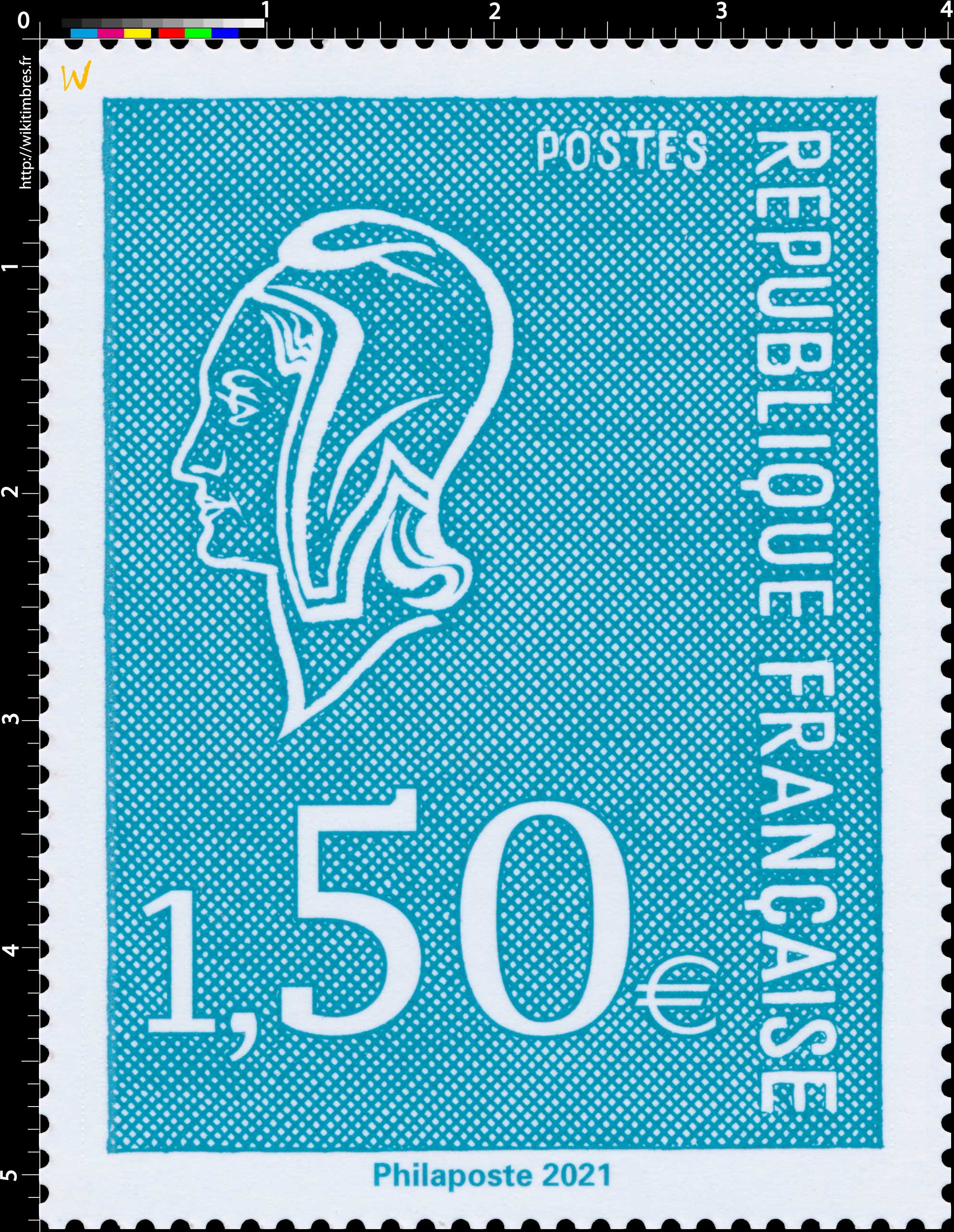 2021 Sans légende particulière - Type Marianne de Béqet