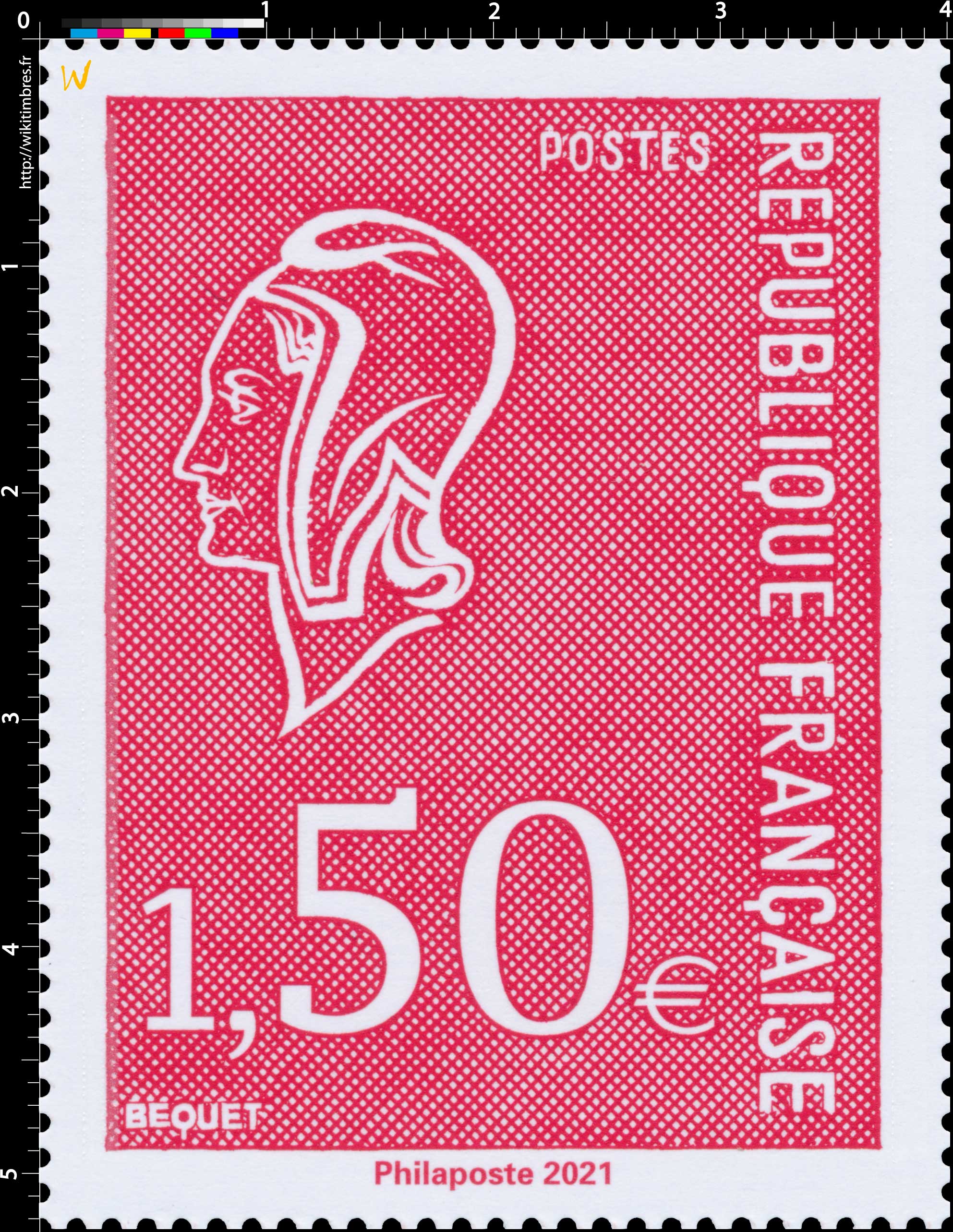 2021 Sans légende particulière - Type Marianne de Béqet