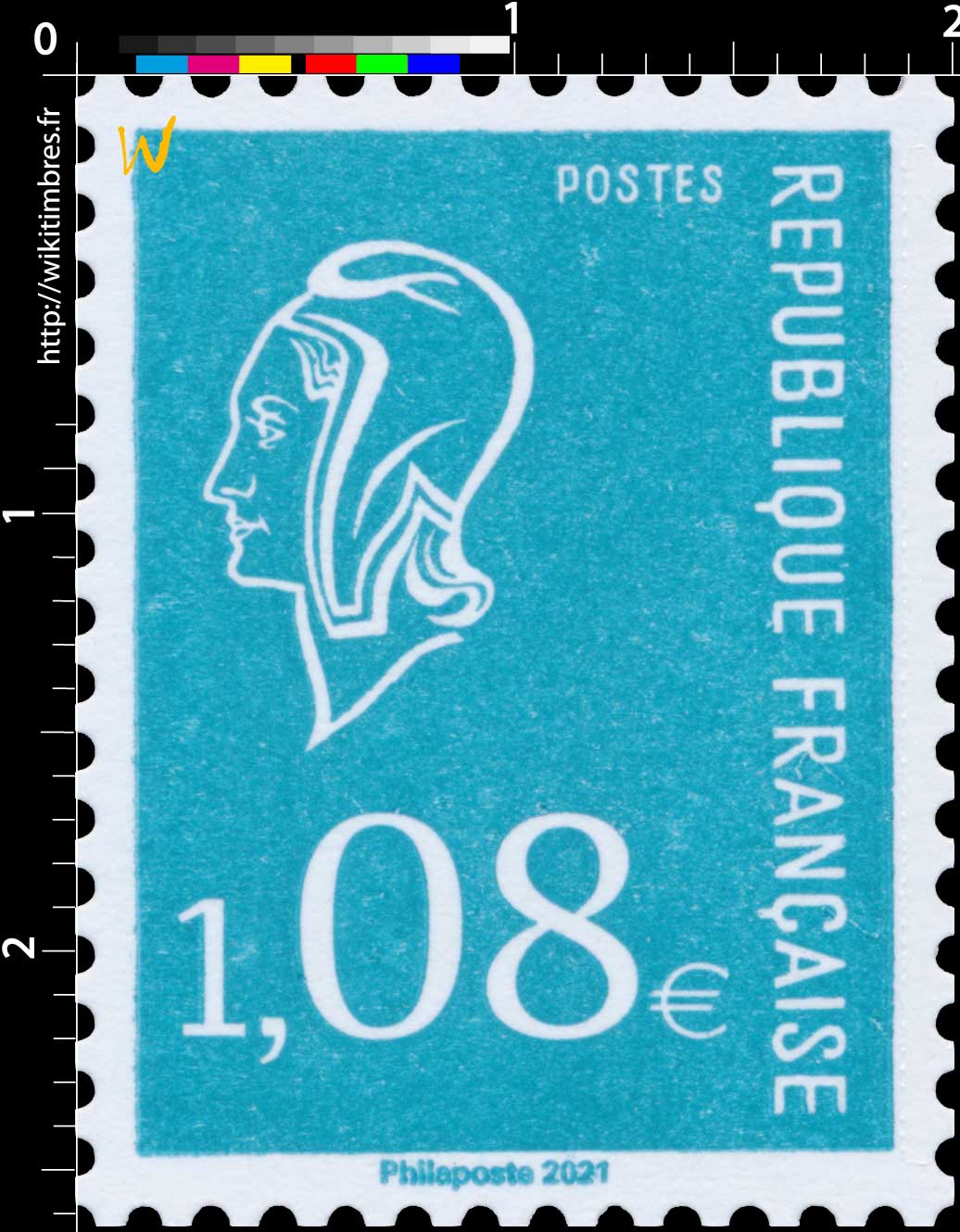 2021 Sans légende particulière - Type Marianne de Béqet