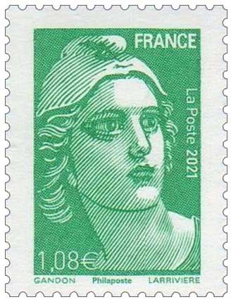 2021 Sans légende particulière - Type Marianne de Gandon