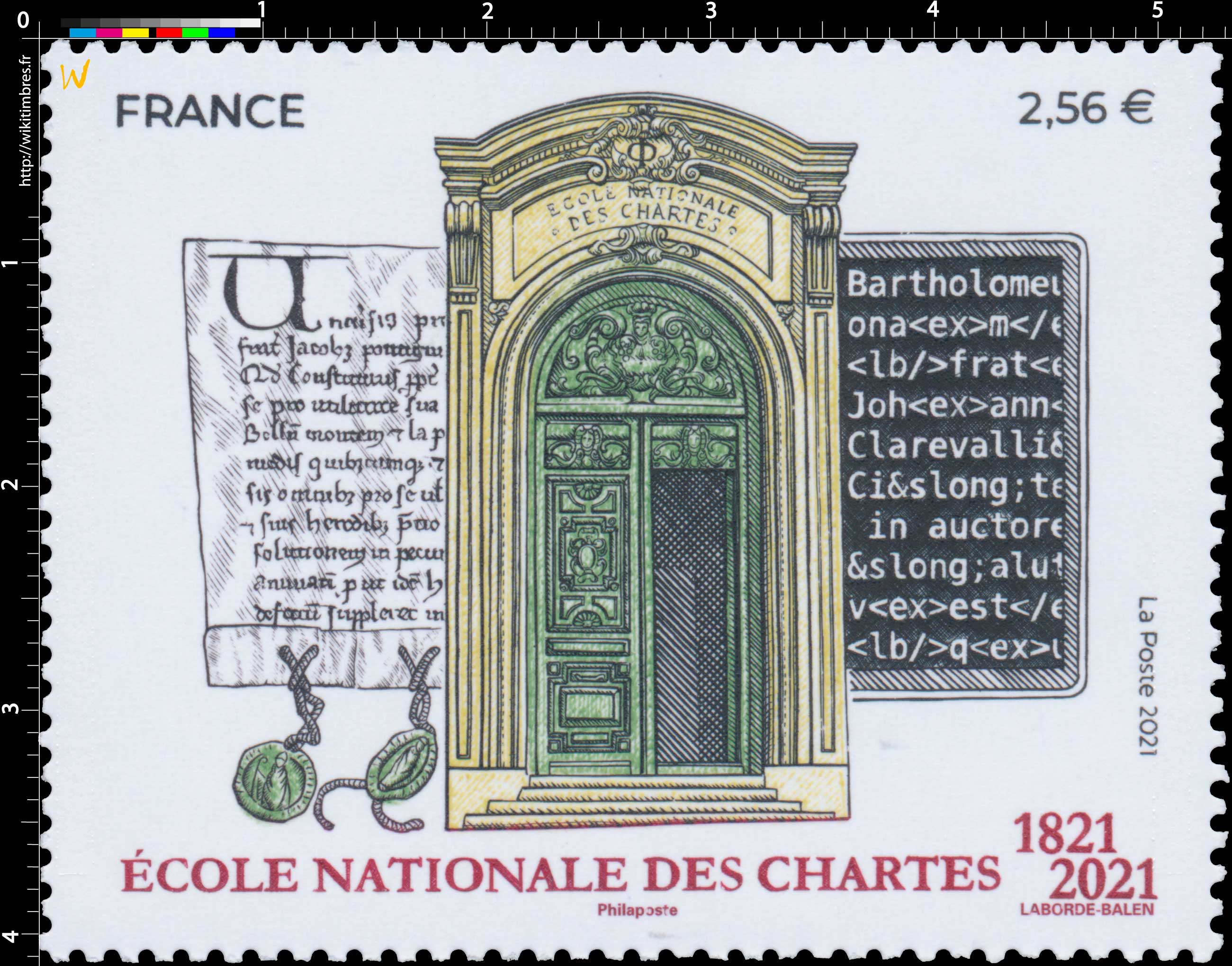 2021 ÉCOLE NATIONALE DES CHARTES 1821-2021