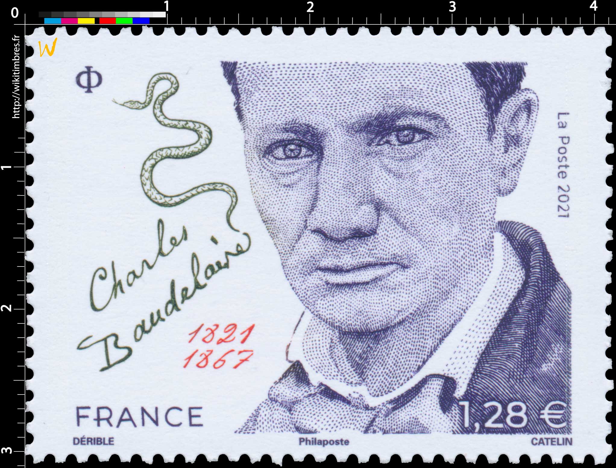 2021 CHARLES BAUDELAIRE 1821 - 1867