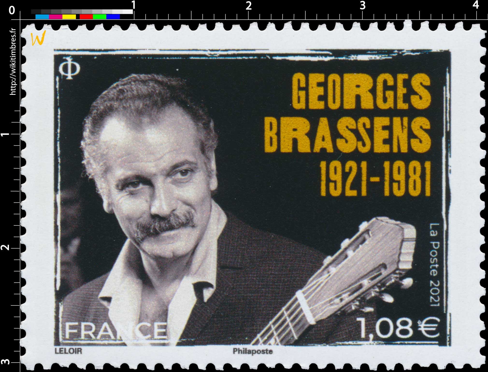 2021 GEORGES BRASSENS 1921-1981