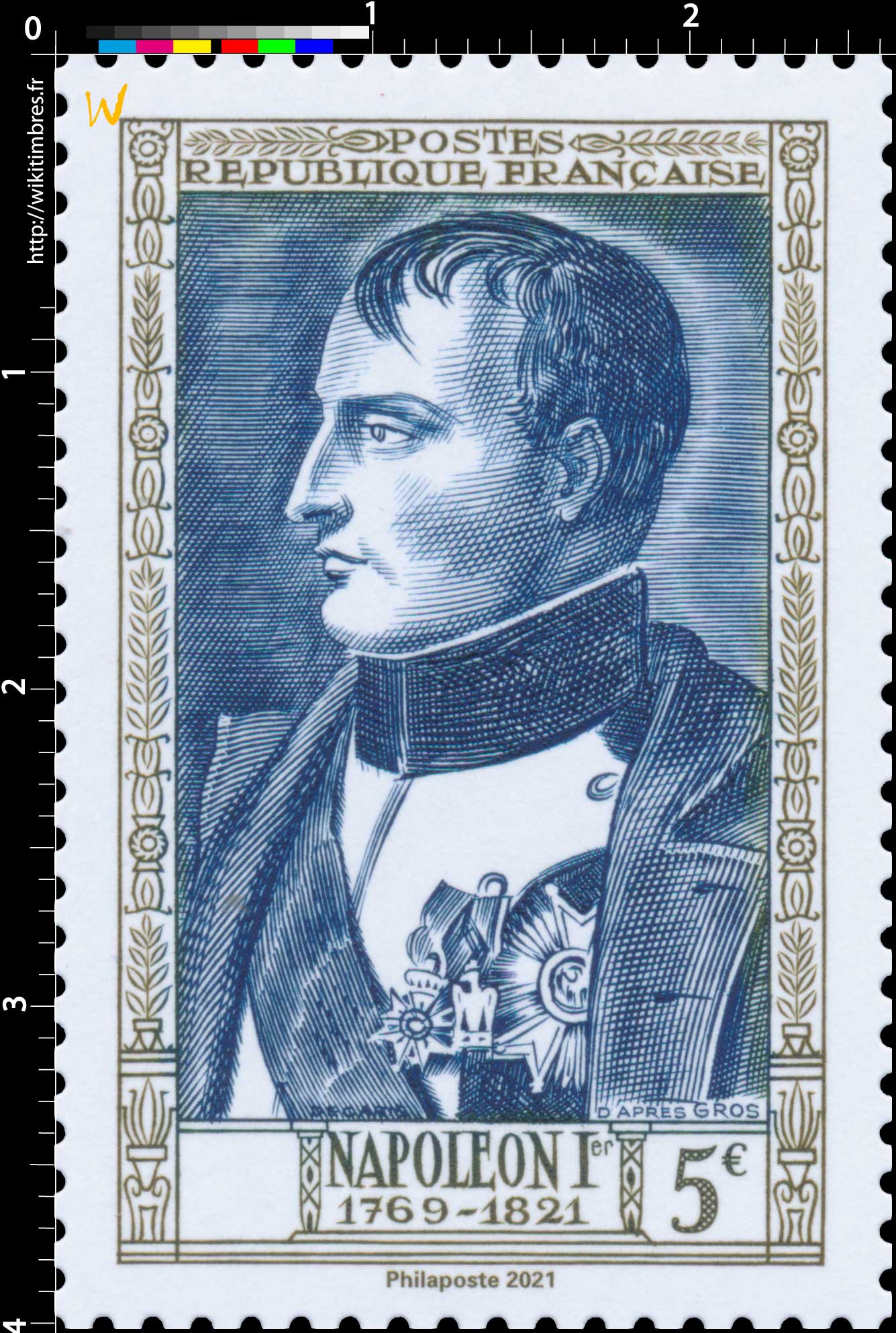 2021 Patrimoine de France - NAPOLÉON 1er 1769-1821