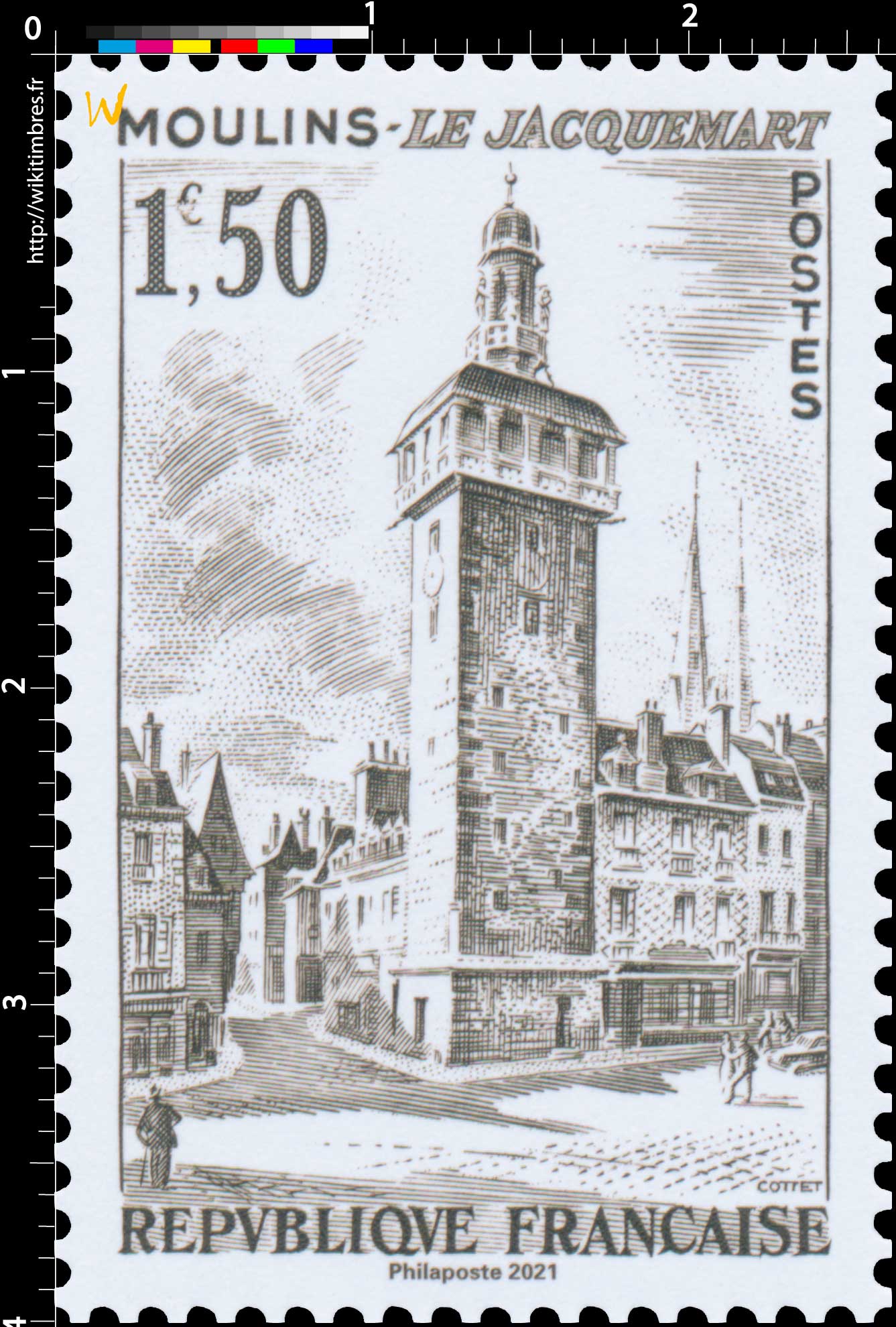 2021 Patrimoine de France - MOULINS - LE JACQUEMART