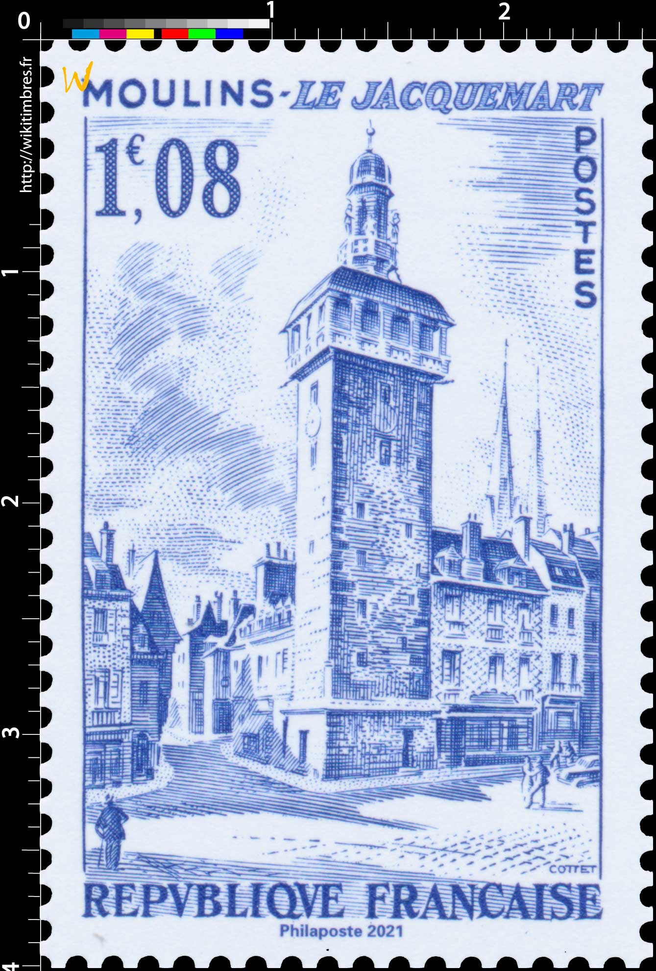 2021 Patrimoine de France - MOULINS - LE JACQUEMART