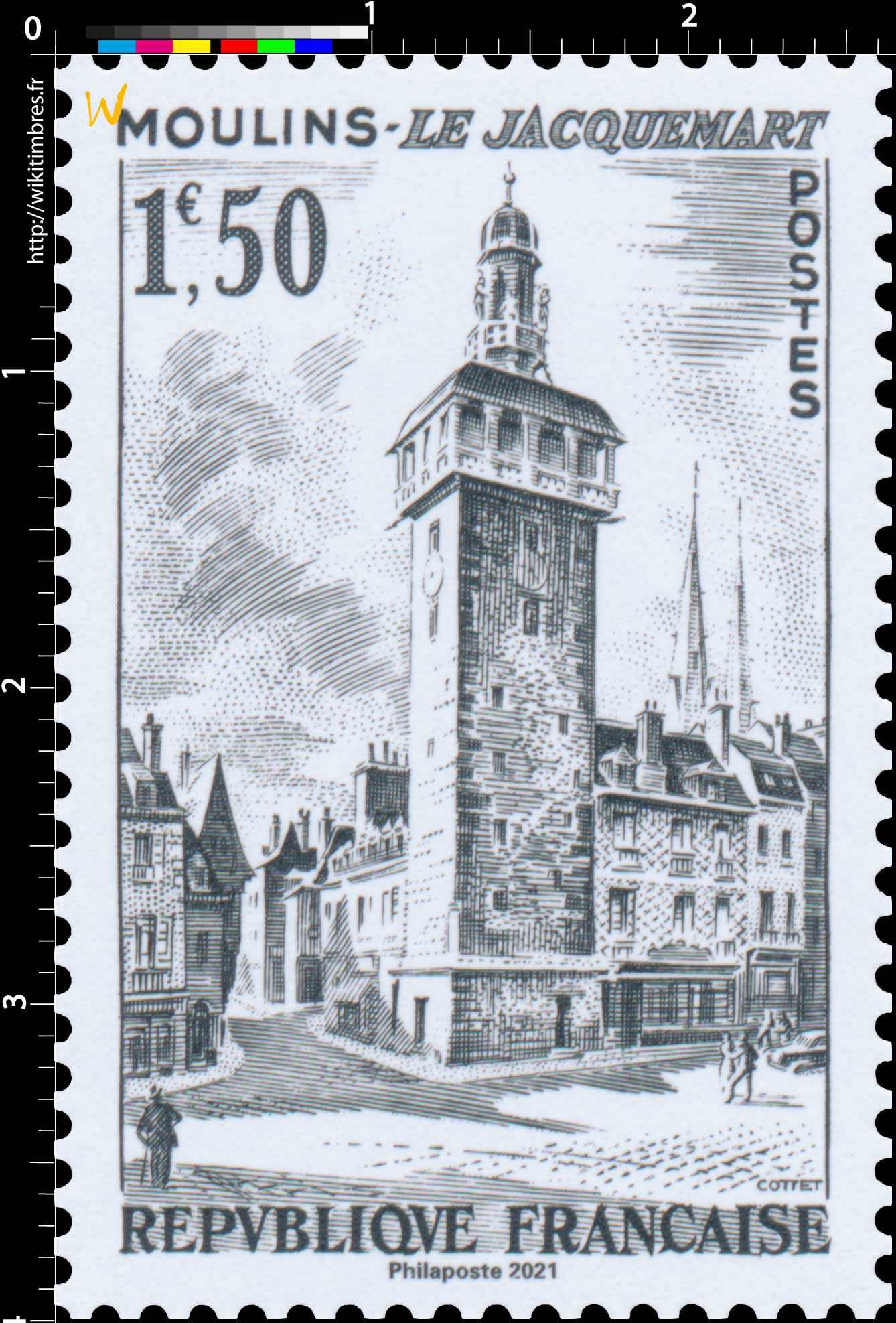 2021 Patrimoine de France - MOULINS - LE JACQUEMART