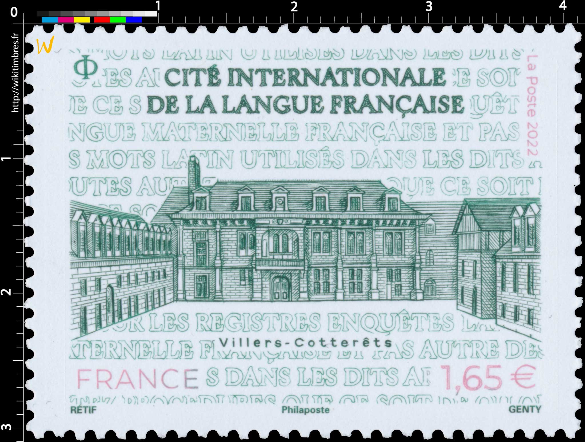 2022 Cité internationale de la Langue française Villers-Cotterêts