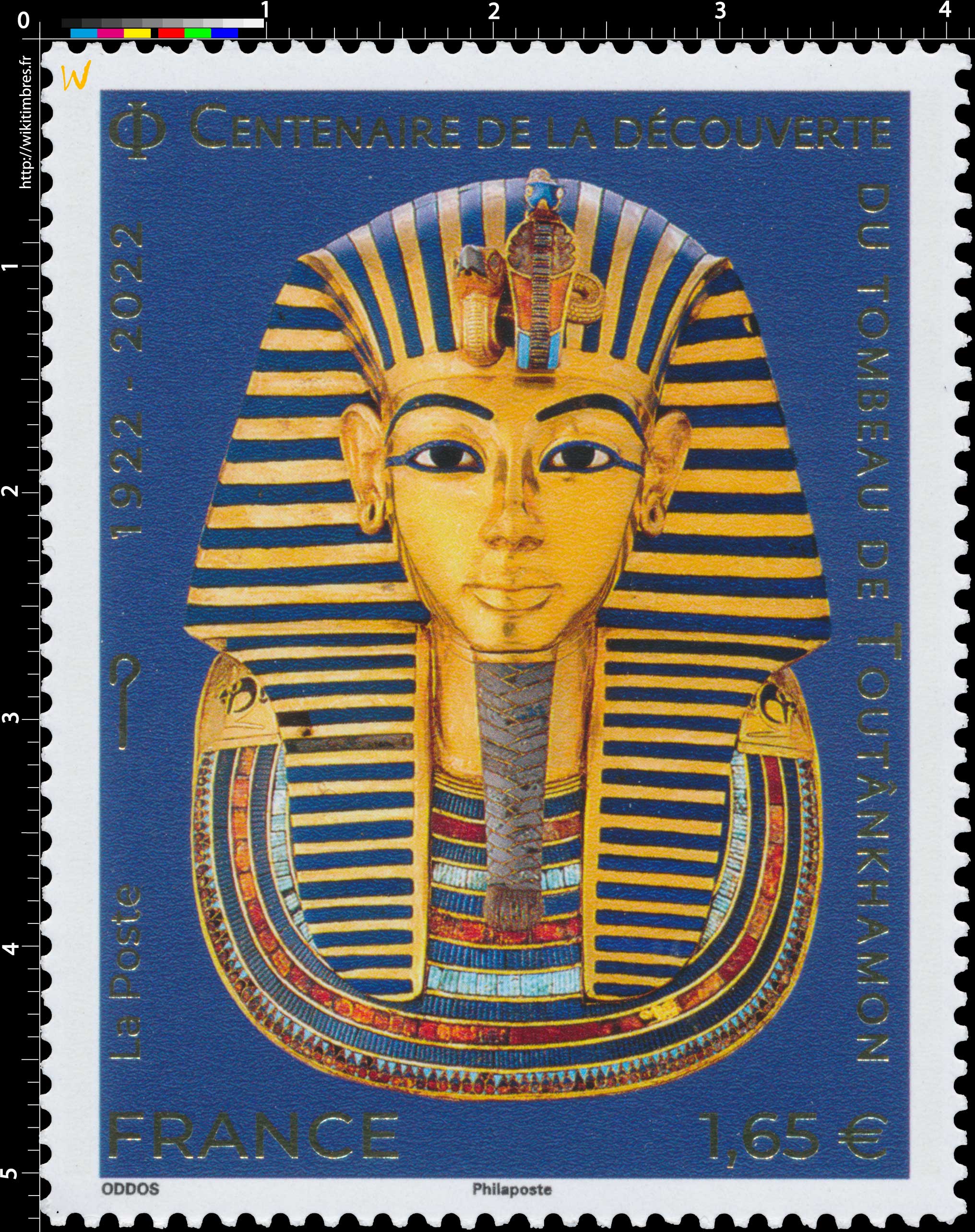 2022 Centenaire de la découverte du tombeau de Toutânkhamon 1922 - 2022