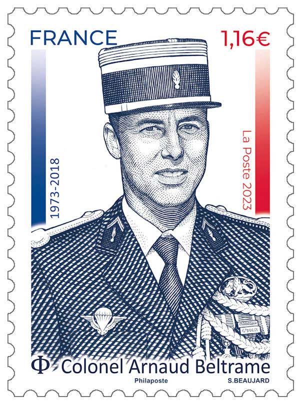 2023 COLONEL ARNAUD BELTRAME 1973 - 2018