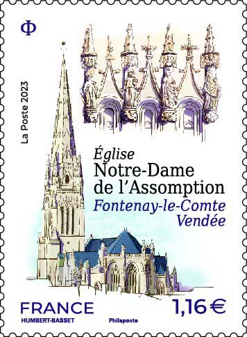 2023 ÉGLISE NOTRE-DAME DE L’ASSOMPTION FONTENAY-LE-COMTE VENDÉE