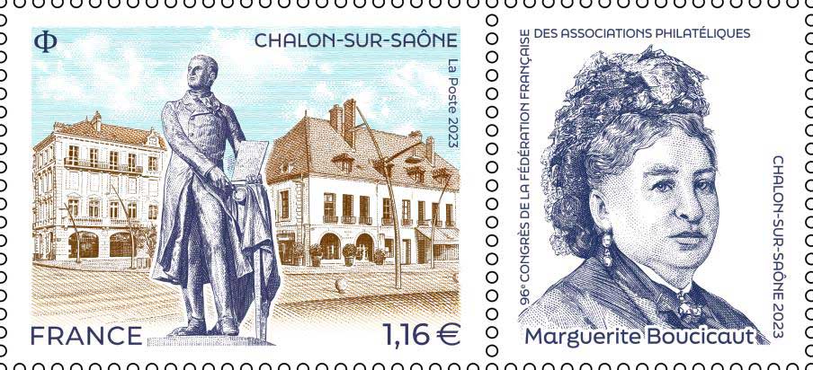 2023 96e CONGRÈS DE LA FÉDÉRATION DES ASSOCIATIONS PHILATÉLIQUES - CHALON-SUR-SAÔNE 