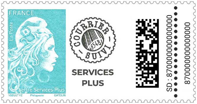 2023 Type Marianne l'engagée - LETTRE SERVICES PLUS