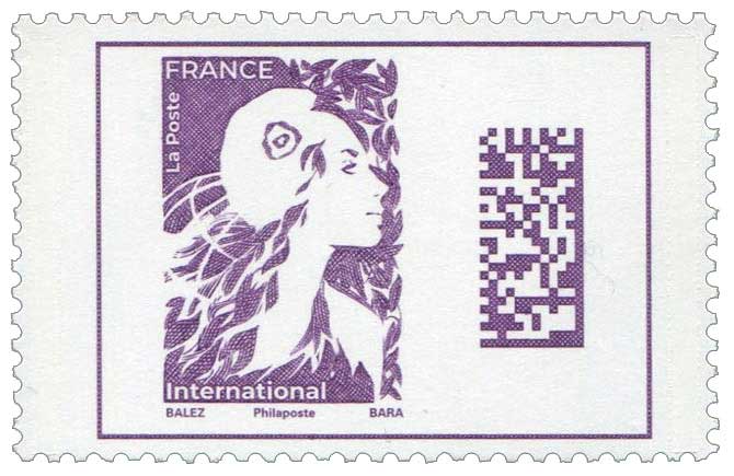 2023 Type Marianne de l'Avenir - international - Code Datamatrix