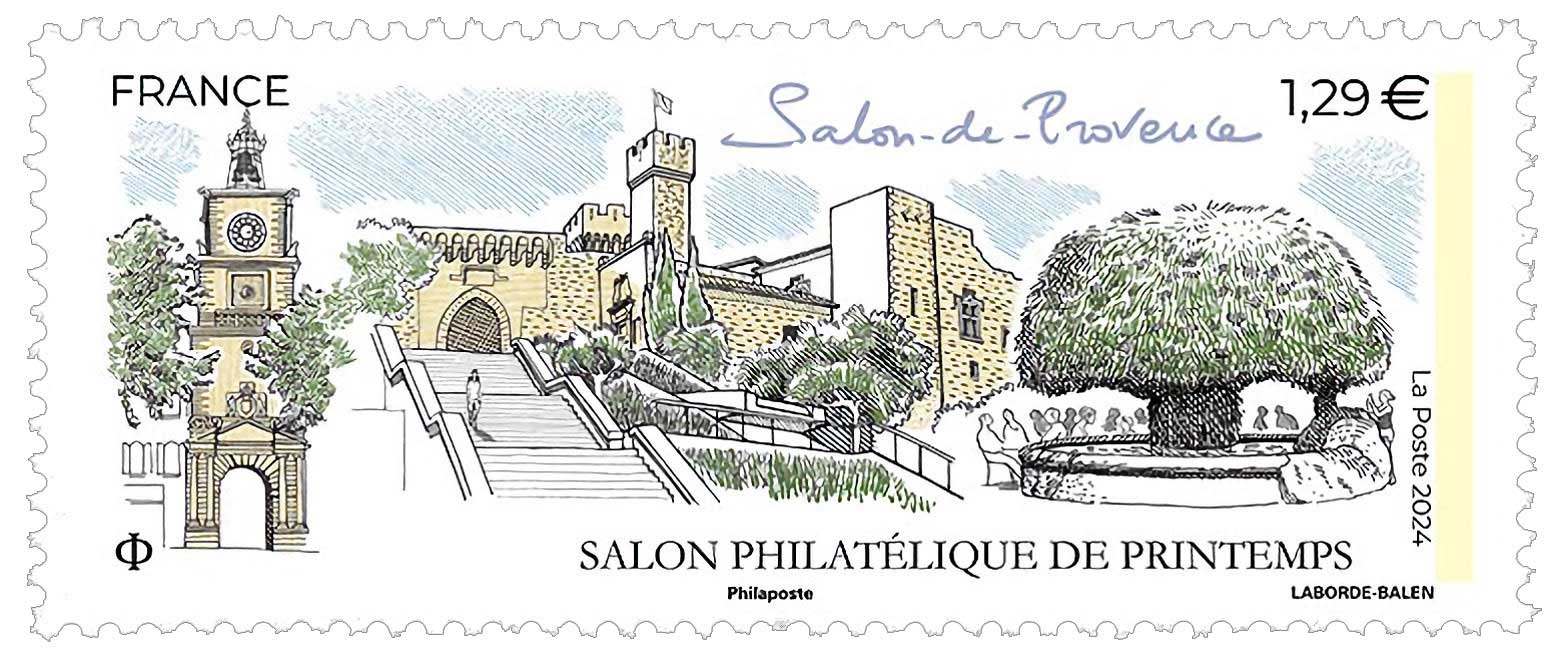 2024 SALON PHILATÉLIQUE DE PRINTEMPS SALON-DE-PROVENCE