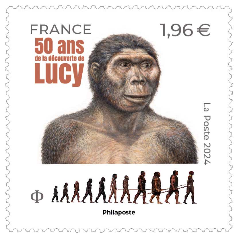 2024 50 ANS DE LA DÉCOUVERTE DE LUCY