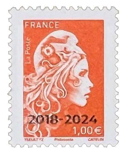 2024 Type Marianne l'engagée d'Yseult - surcharge