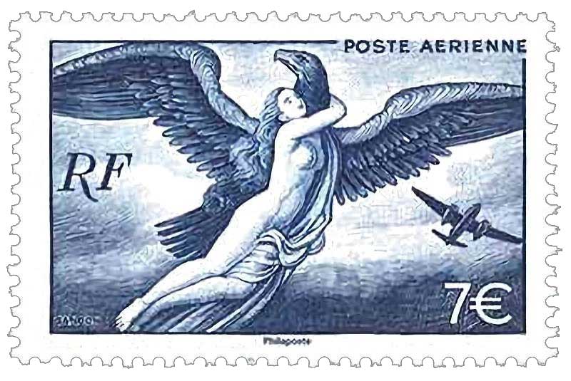 2025 Affiche MYTHOLOGIE - Poste Aérienne
