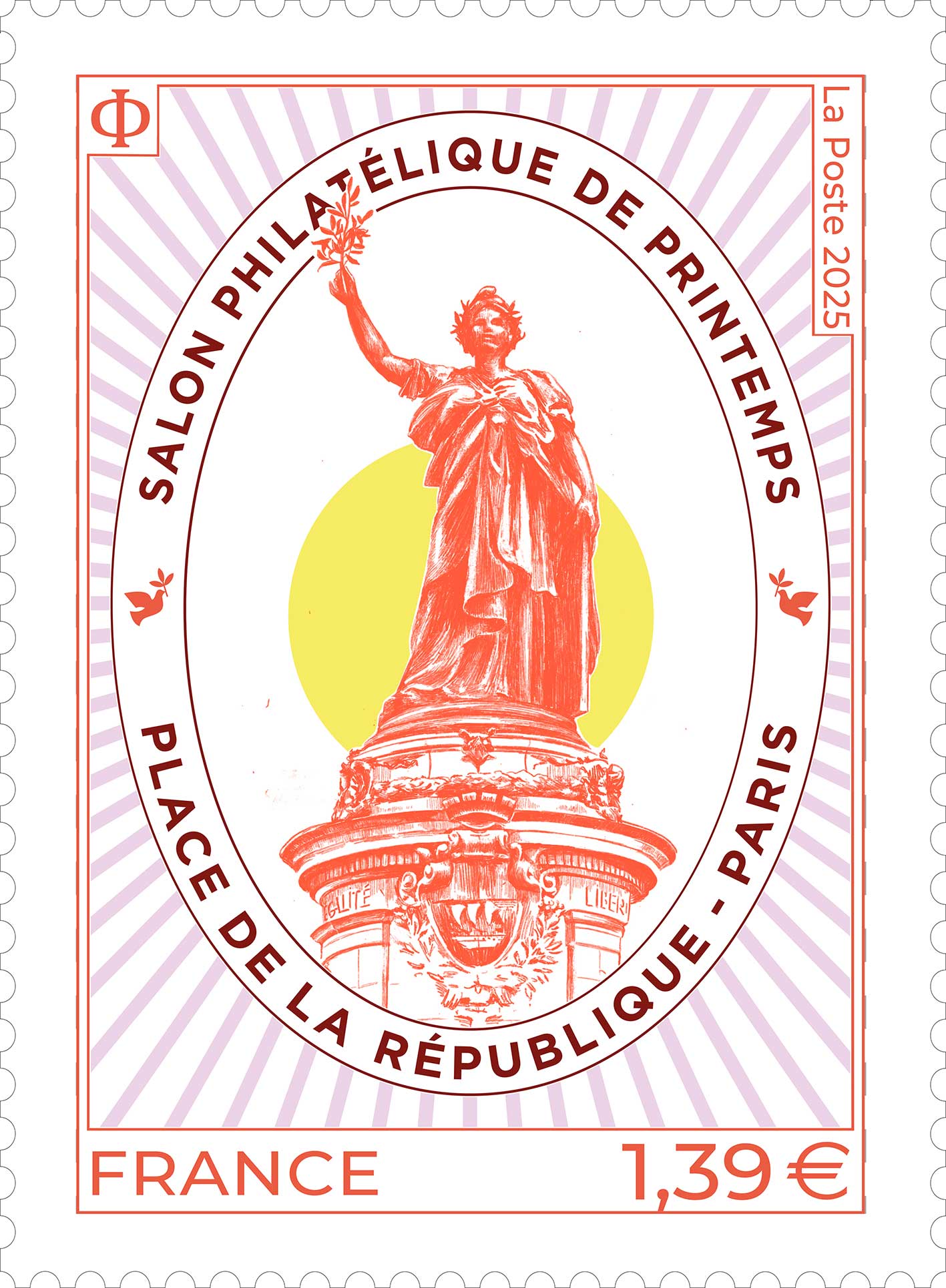 2025 SALON PHILATÉLIQUE DE PRINTEMPS – PLACE DE LA RÉPUBLIQUE - PARIS