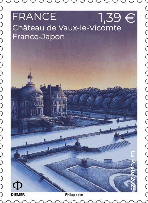 2025 FRANCE - JAPON -  Le château de Vaux-le-Vicomte