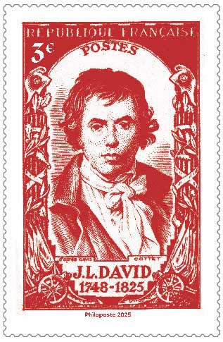 2025 JACQUES-LOUIS DAVID 1748-1825