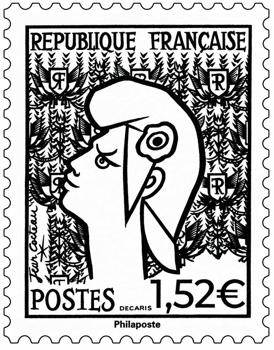 2026 Sans légende particulière - TYPE MARIANNE DE COCTEAU