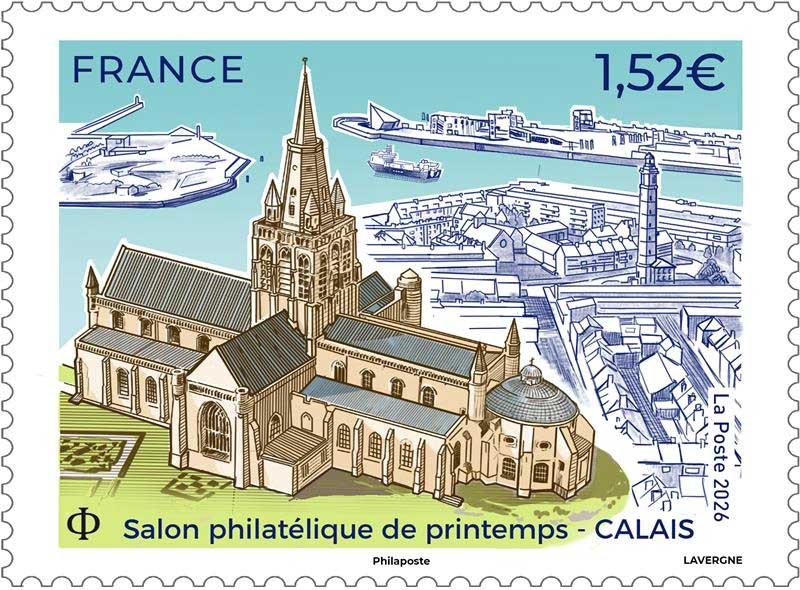 2026 SALON PHILATÉLIQUE DE PRINTEMPS - CALAIS