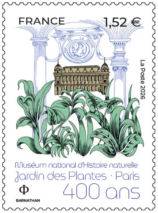 2026 MUSÉUM NATIONAL D’HISTOIRE NATURELLE JARDIN DES PLANTES PARIS 400 ANS