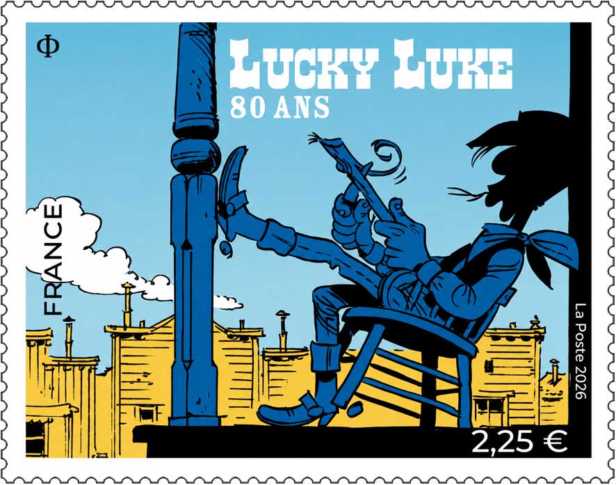 2026 LUCKY LUKE 80 ANS