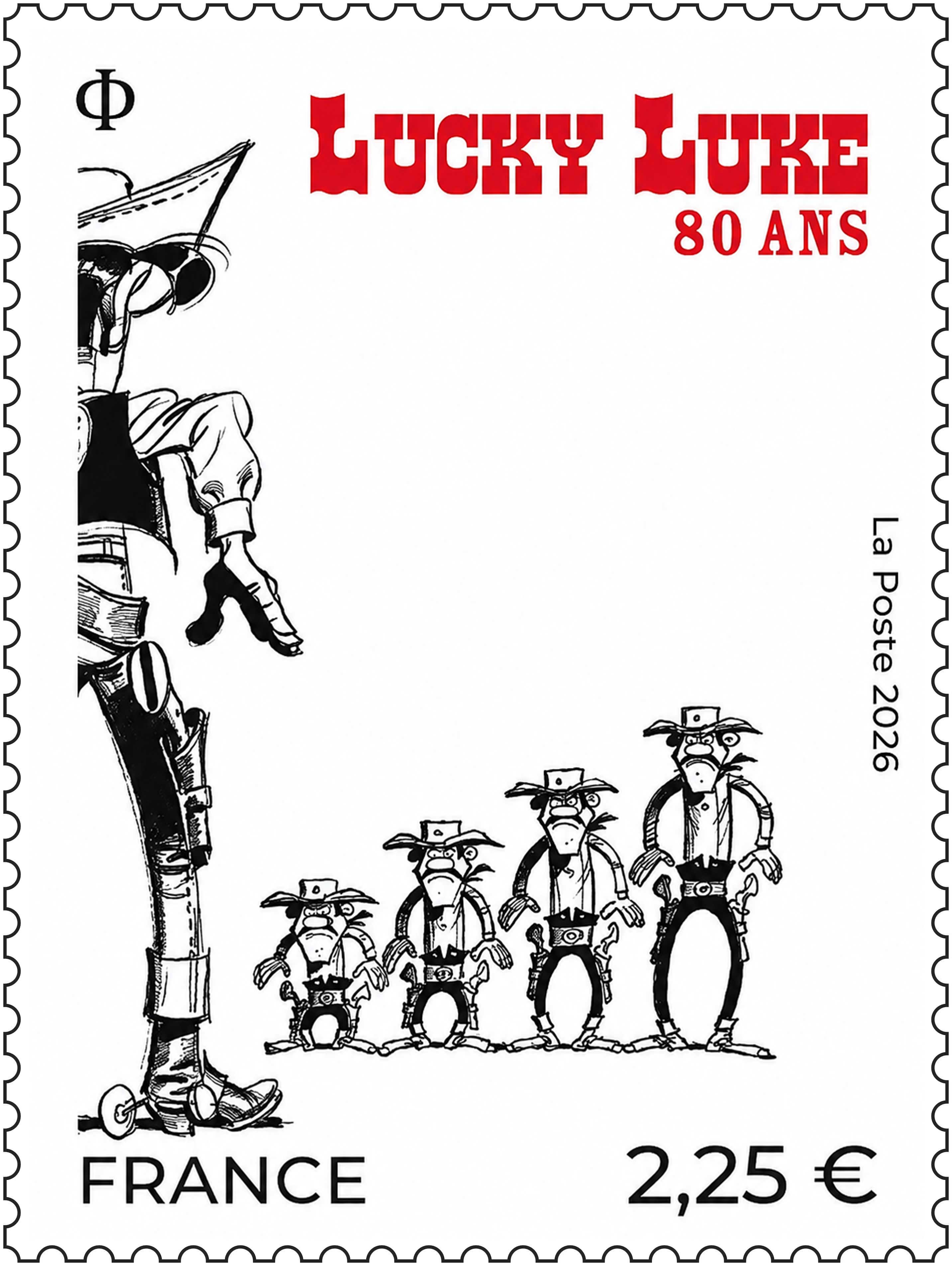 2026 LUCKY LUKE 80 ANS