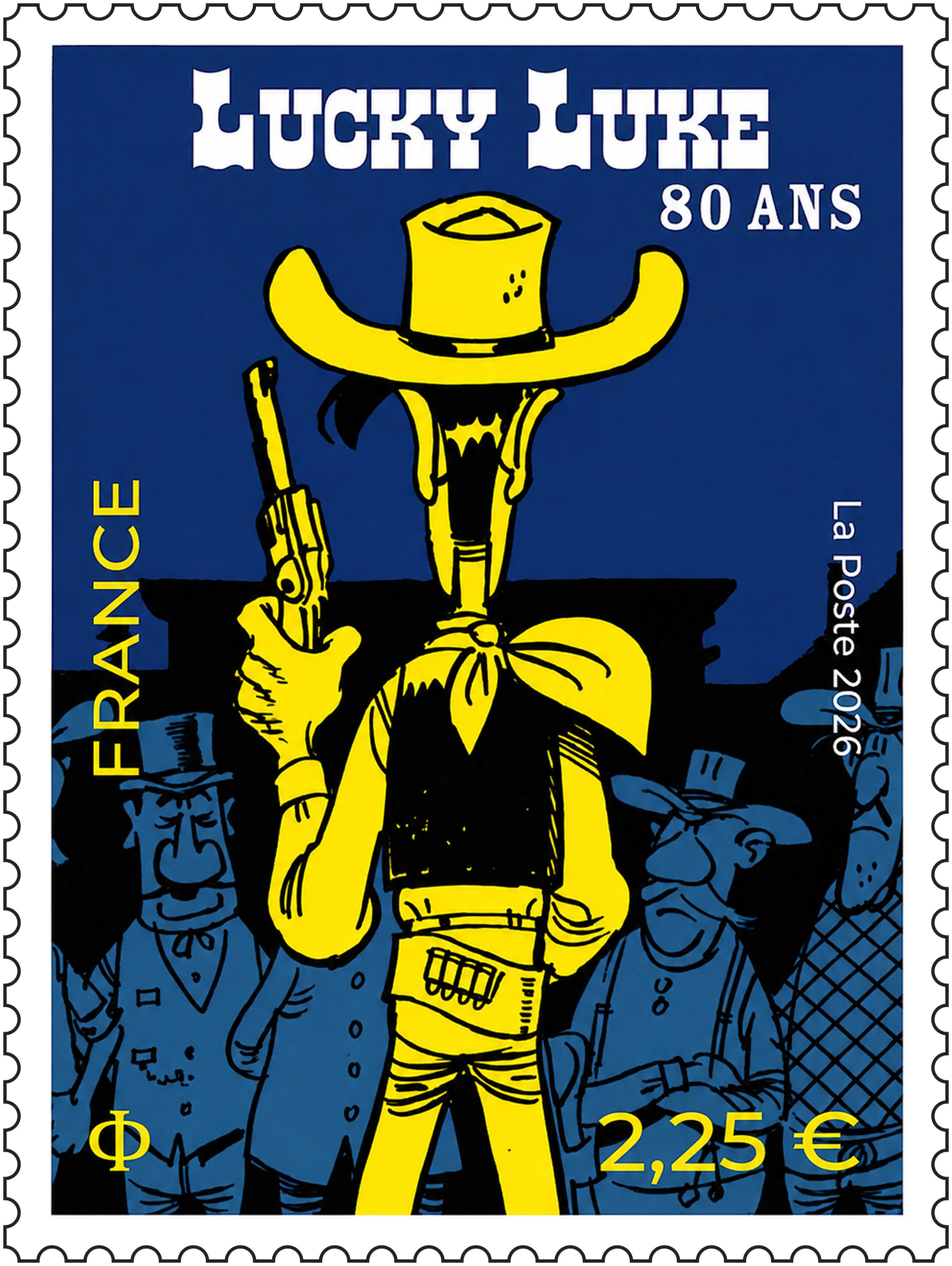 2026 LUCKY LUKE 80 ANS