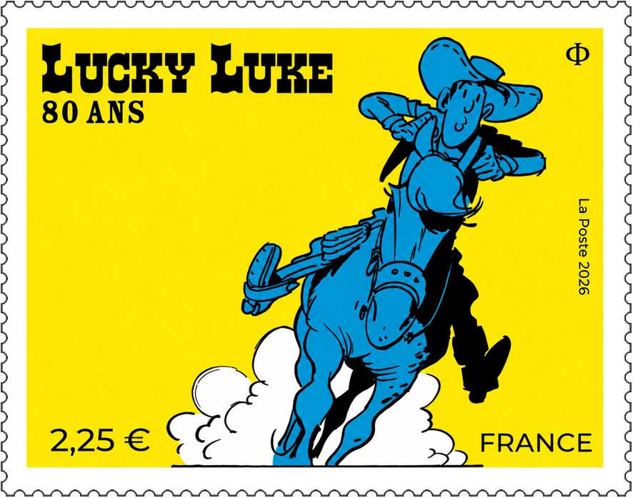 2026 LUCKY LUKE 80 ANS