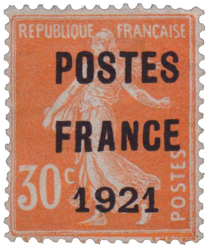1921 POSTES FRANCE