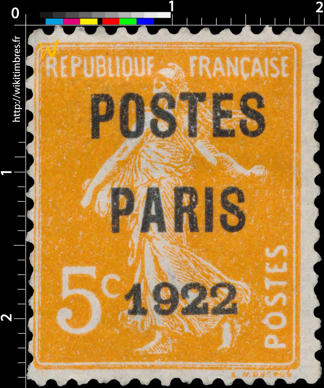 1922 POSTES PARIS