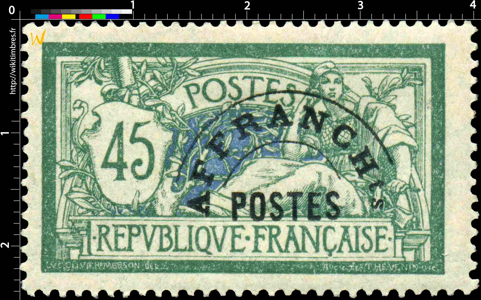 1922 Sans légende particulière - type Merson