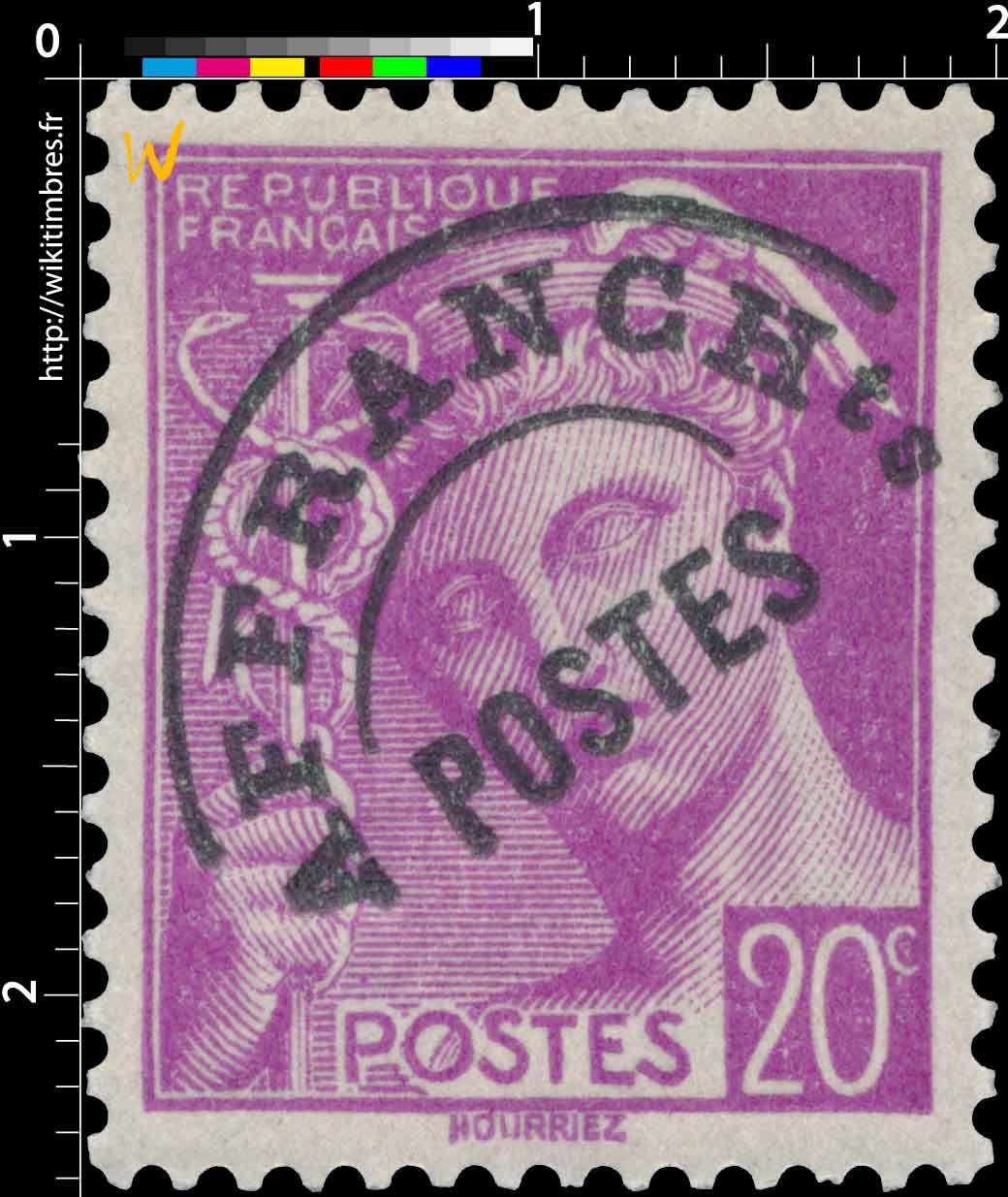 1938 Sans légende particulière - type mercure