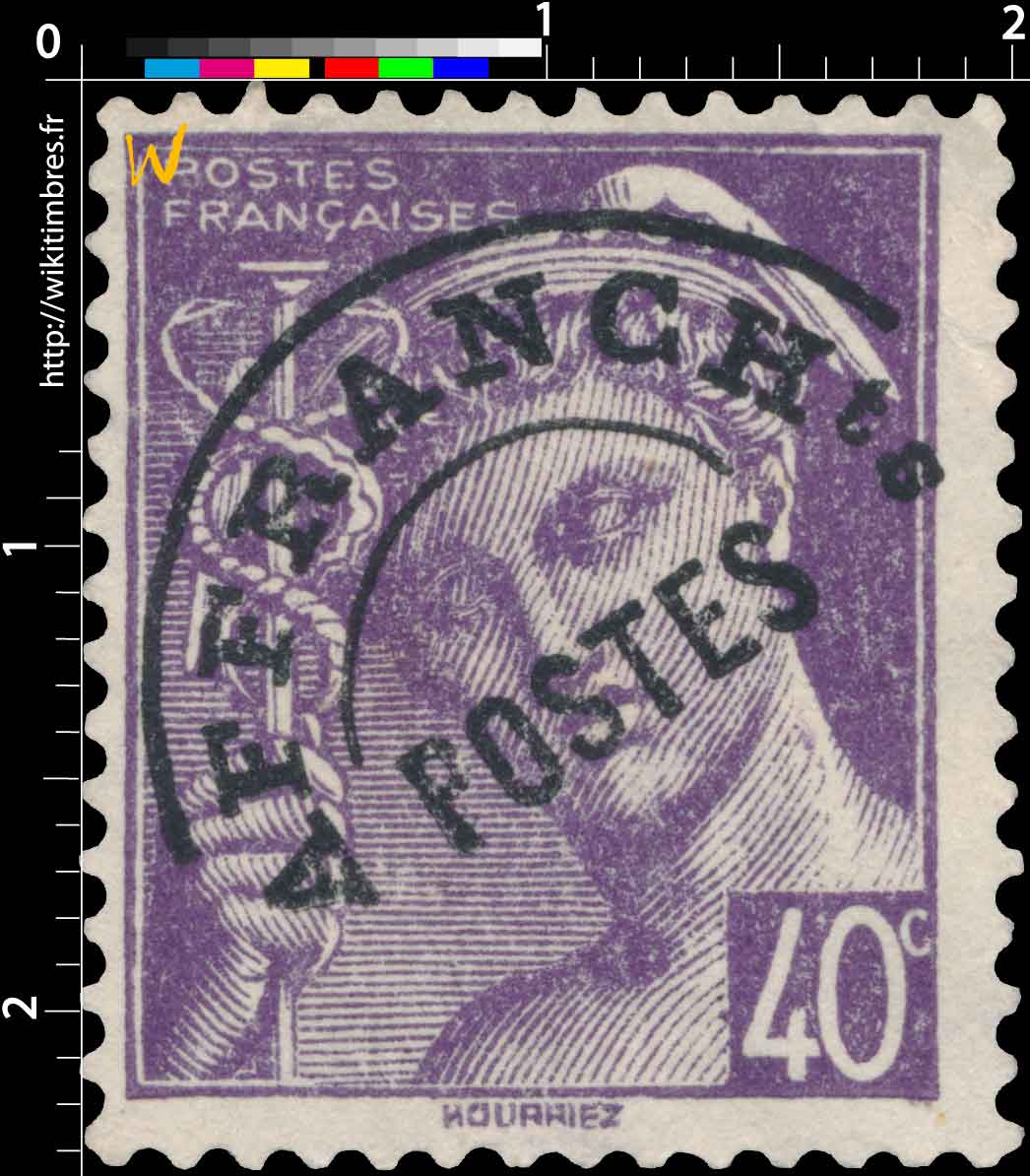 1943 Sans légende particulière - type mercure