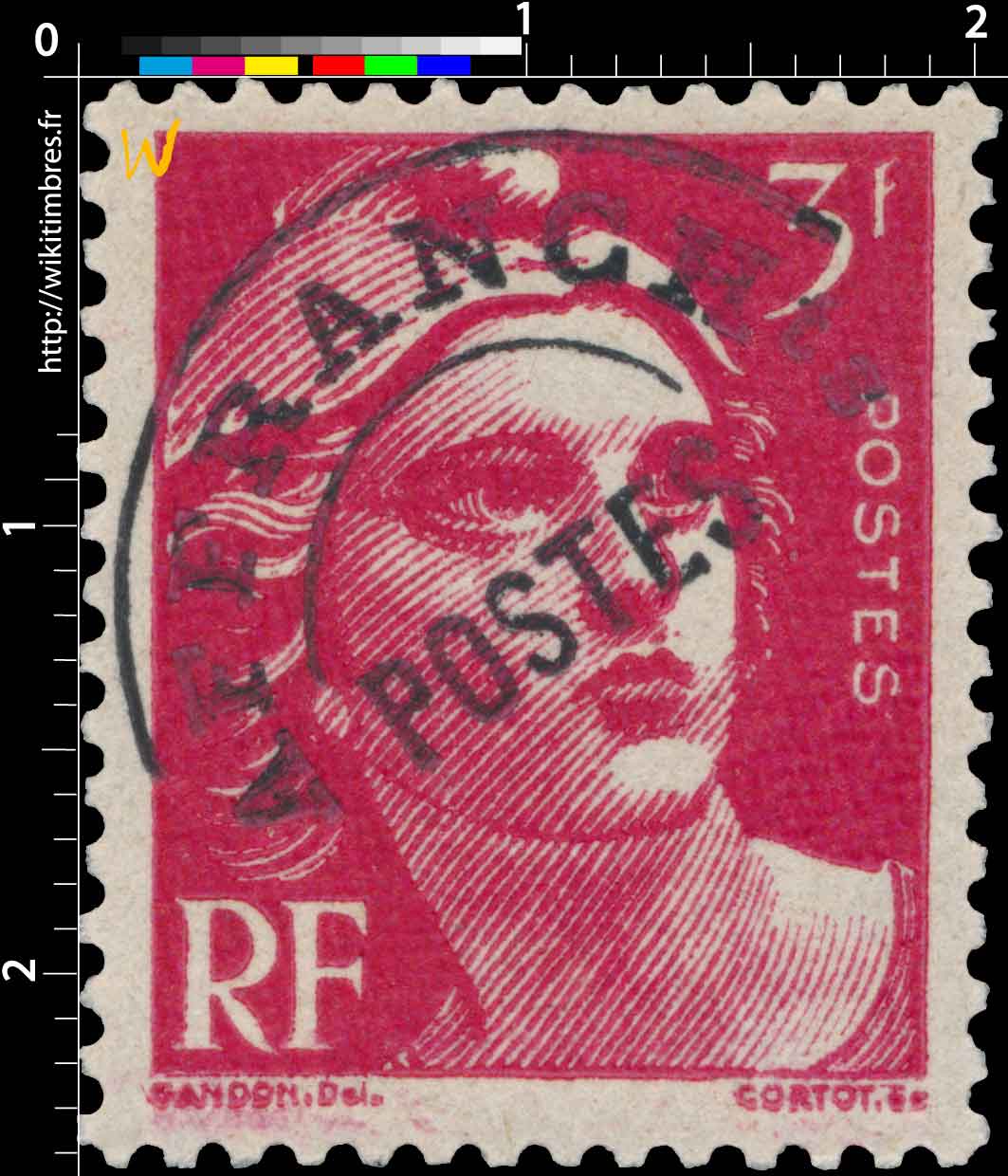 Sans légende particulière - Marianne de Gandon