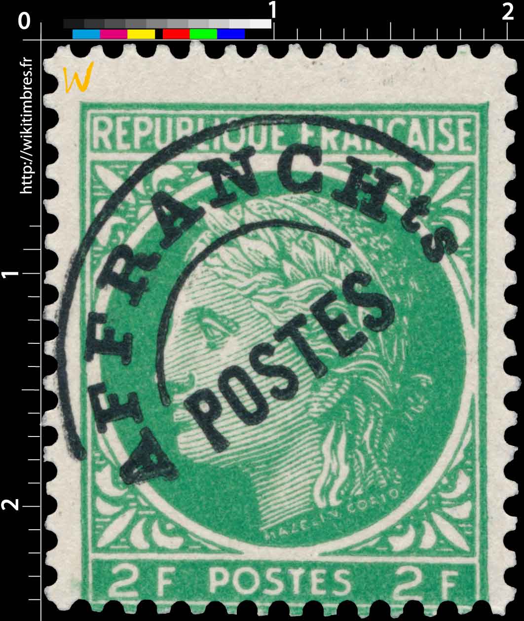 Sans légende particulière- type Cérès de Mazelin