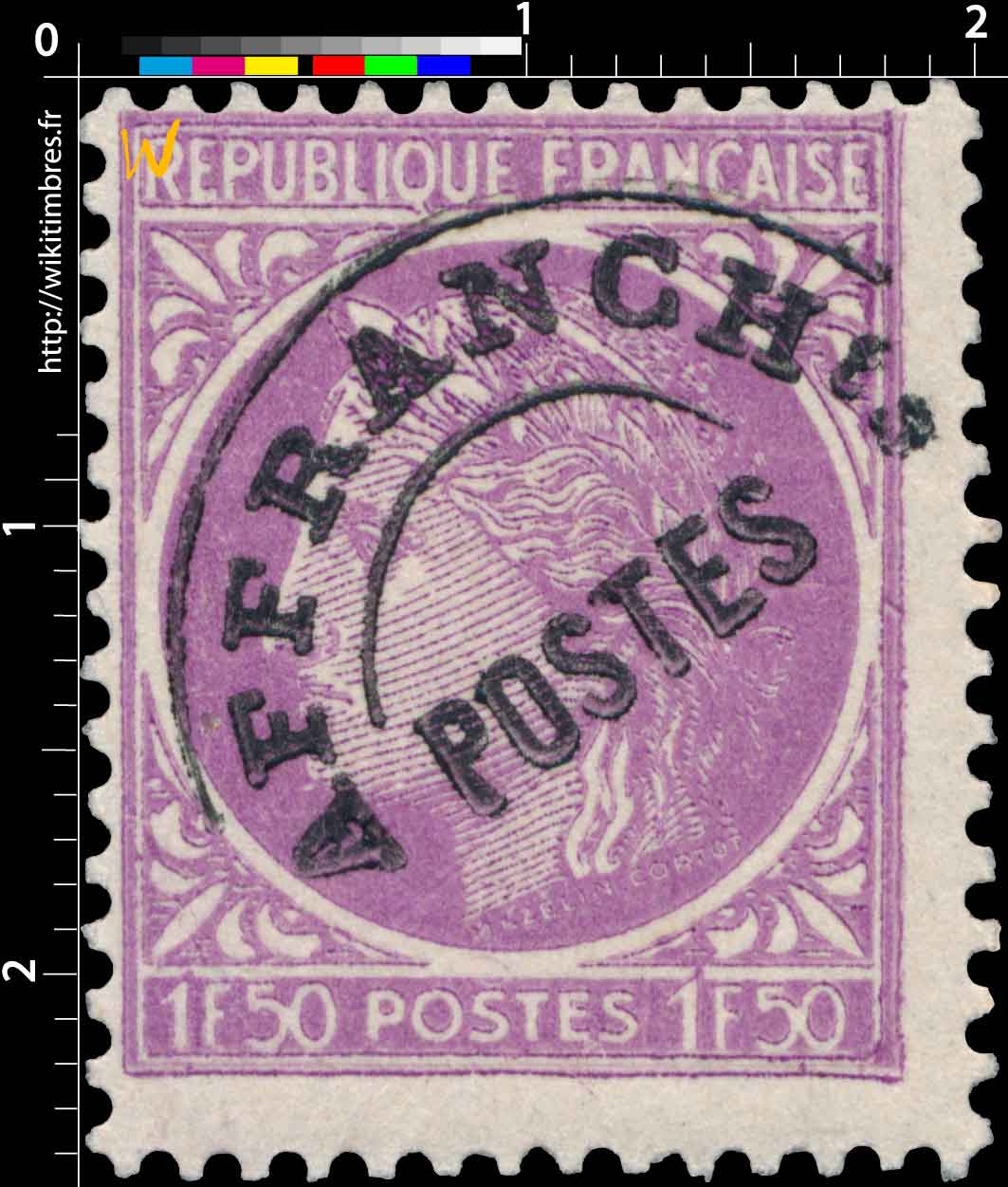 Sans légende particulière- type Cérès de Mazelin